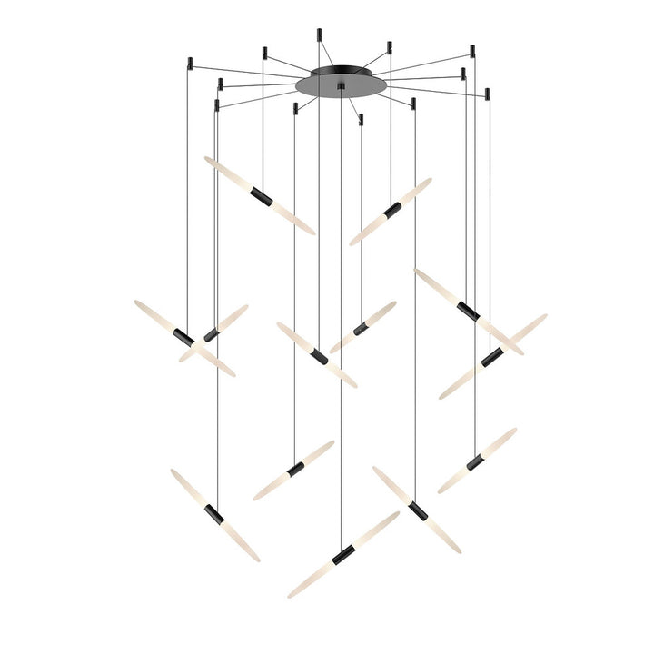 Sonneman 13-Light Swag LED Pendant