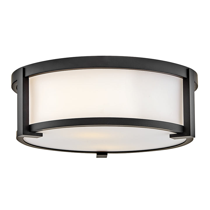 Hinkley Lowell Outdoor Flush Mount Small Flush Mount Black 28963BK