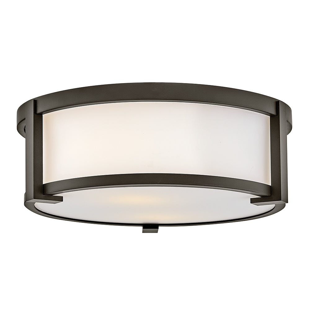 Hinkley Lowell Outdoor Flush Mount Small Flush Mount Oil Rubbed Bronze 28963OZ