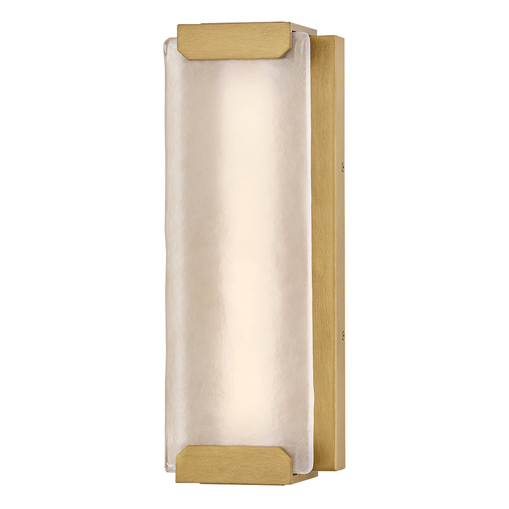 Hinkley Zayde Outdoor Wall Light Medium LED Wall Sconce Heritage Brass 28974HB