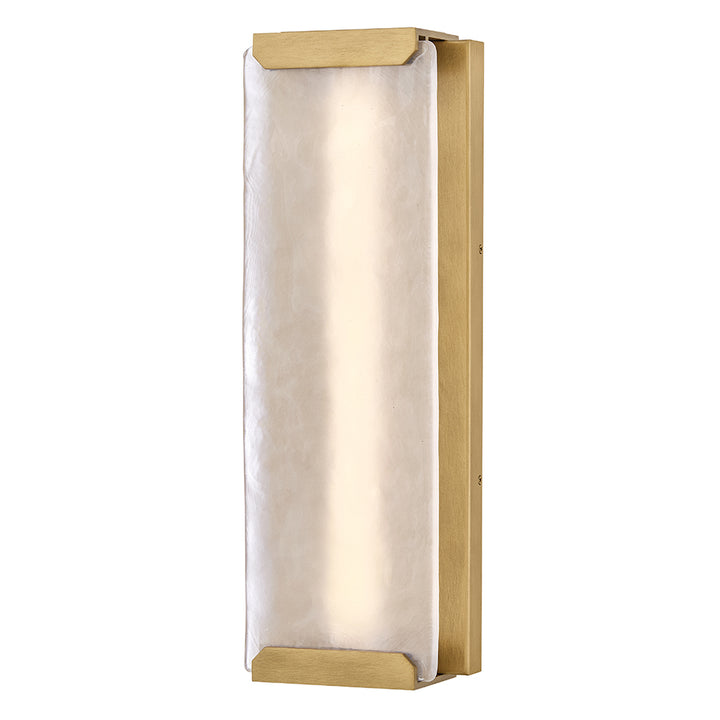 Hinkley Zayde Outdoor Wall Light Large LED Wall Sconce Heritage Brass 28975HB