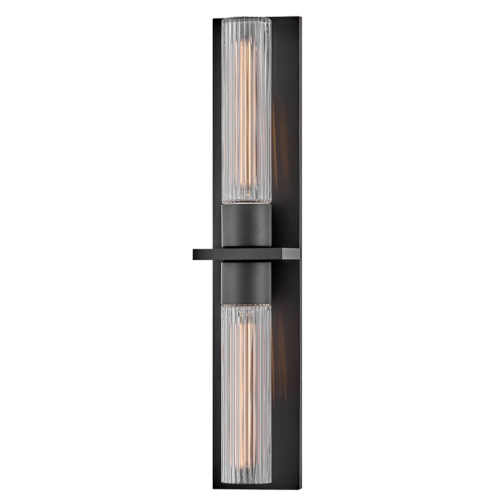 Hinkley Voight Outdoor Wall Light Large Wall Sconce Black 29035BK