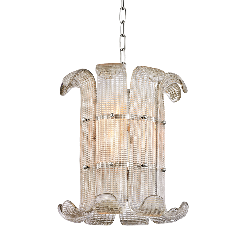 Hudson Valley Lighting Brasher Pendant Pendants Hudson Valley Lighting Polished Nickel  