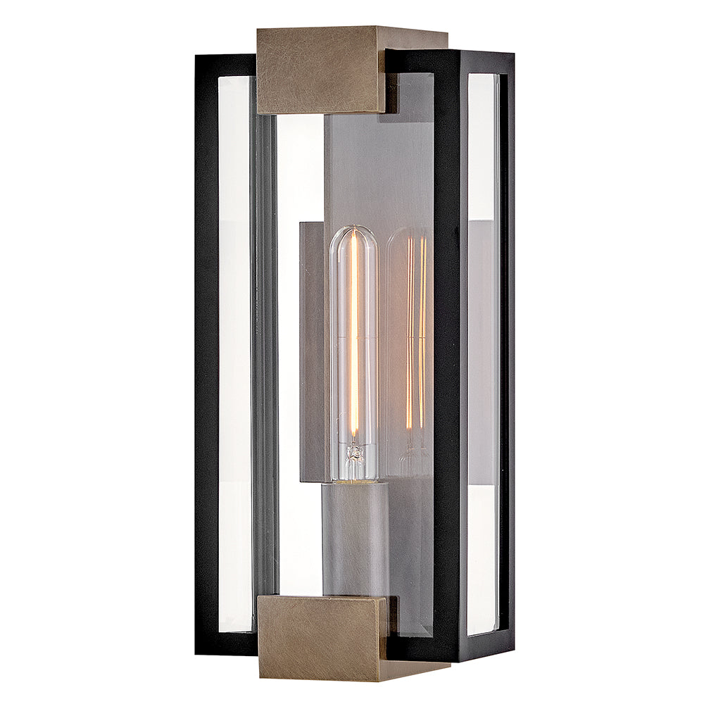 Hinkley Bergen Outdoor Wall Light Small Wall Sconce Black 29050BK