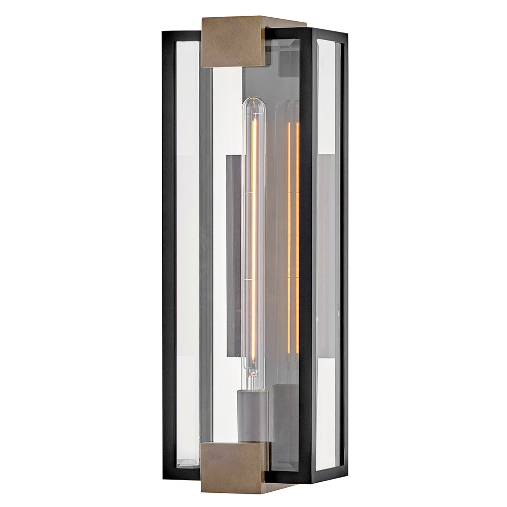 Hinkley Bergen Outdoor Wall Light Medium Wall Sconce Black 29054BK
