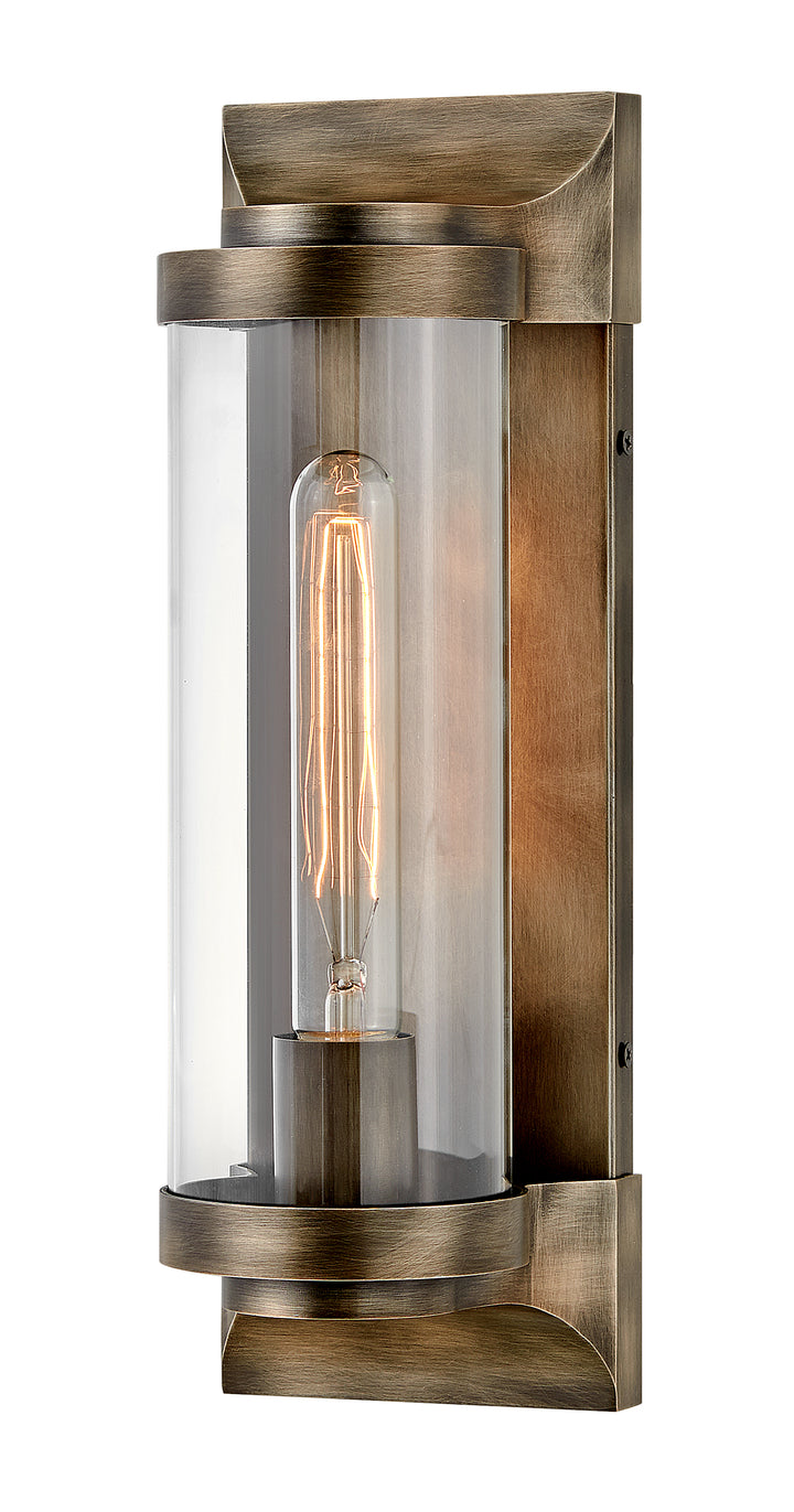 Hinkley Pearson Outdoor Wall Light Small Wall Sconce Burnished Bronze 29060BU-LL
