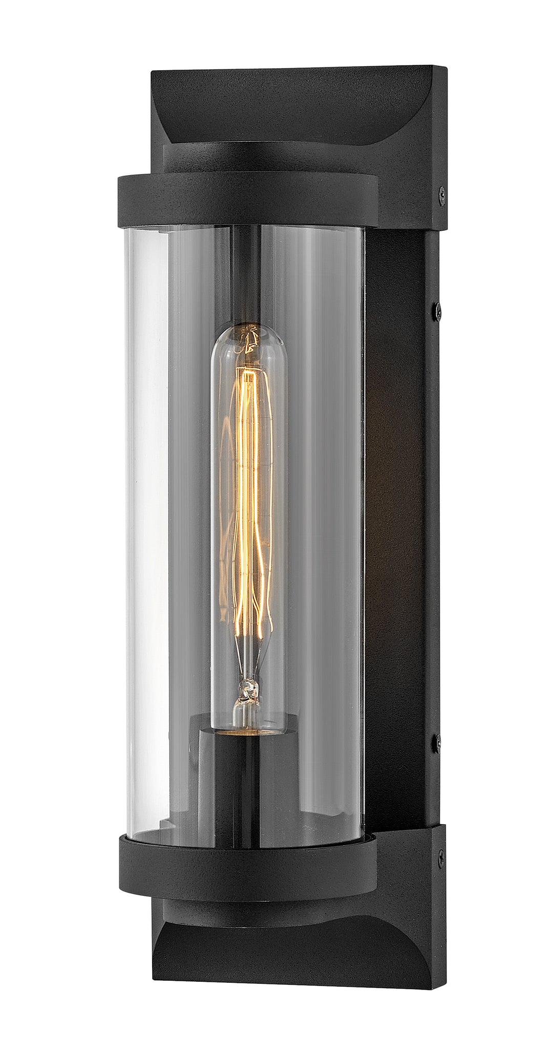 Hinkley Pearson Outdoor Wall Light Small Wall Sconce Textured Black 29060TK-LL