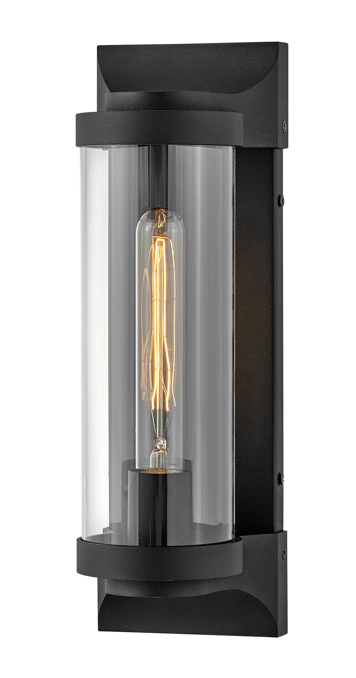 Hinkley Pearson Outdoor Wall Light Small Wall Sconce Textured Black 29060TK-LL