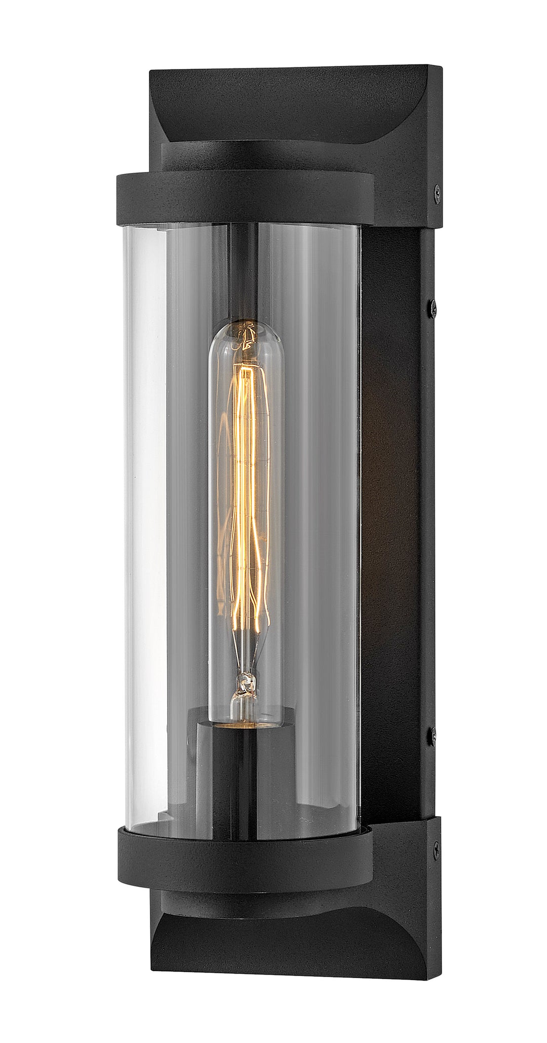Hinkley Pearson Outdoor Wall Light Small Wall Sconce Textured Black 29060TK