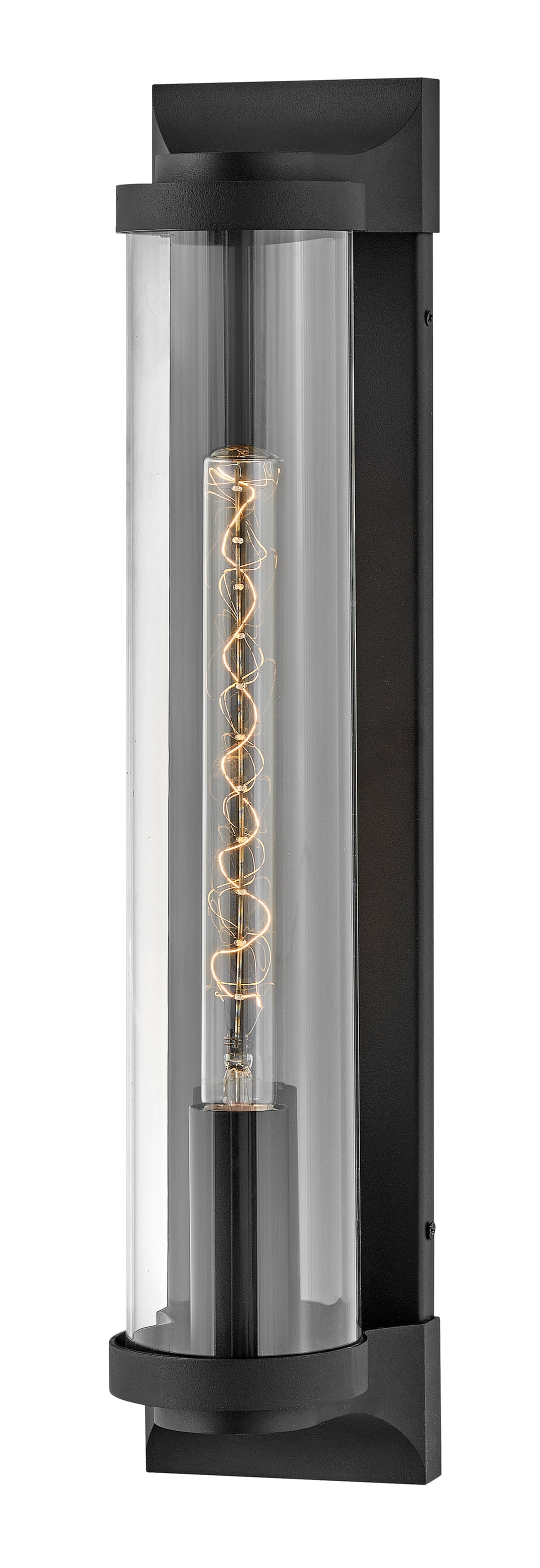 Hinkley Pearson Outdoor Wall Light Medium Wall Sconce Textured Black 29064TK-LL