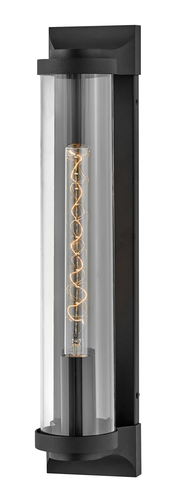 Hinkley Pearson Outdoor Wall Light Medium Wall Sconce Textured Black 29064TK-LL