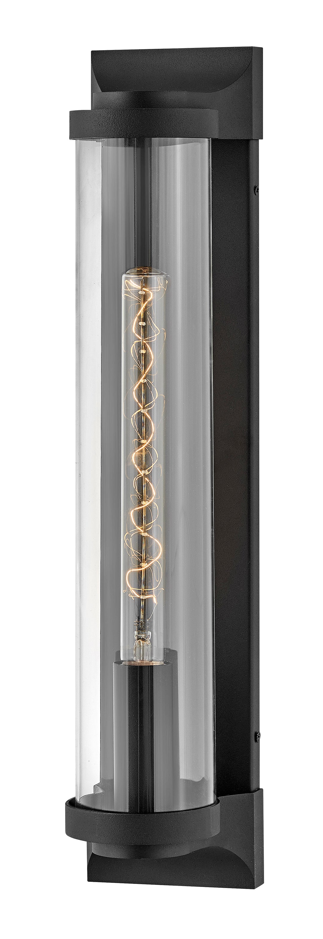 Hinkley Pearson Outdoor Wall Light Medium Wall Sconce Textured Black 29064TK