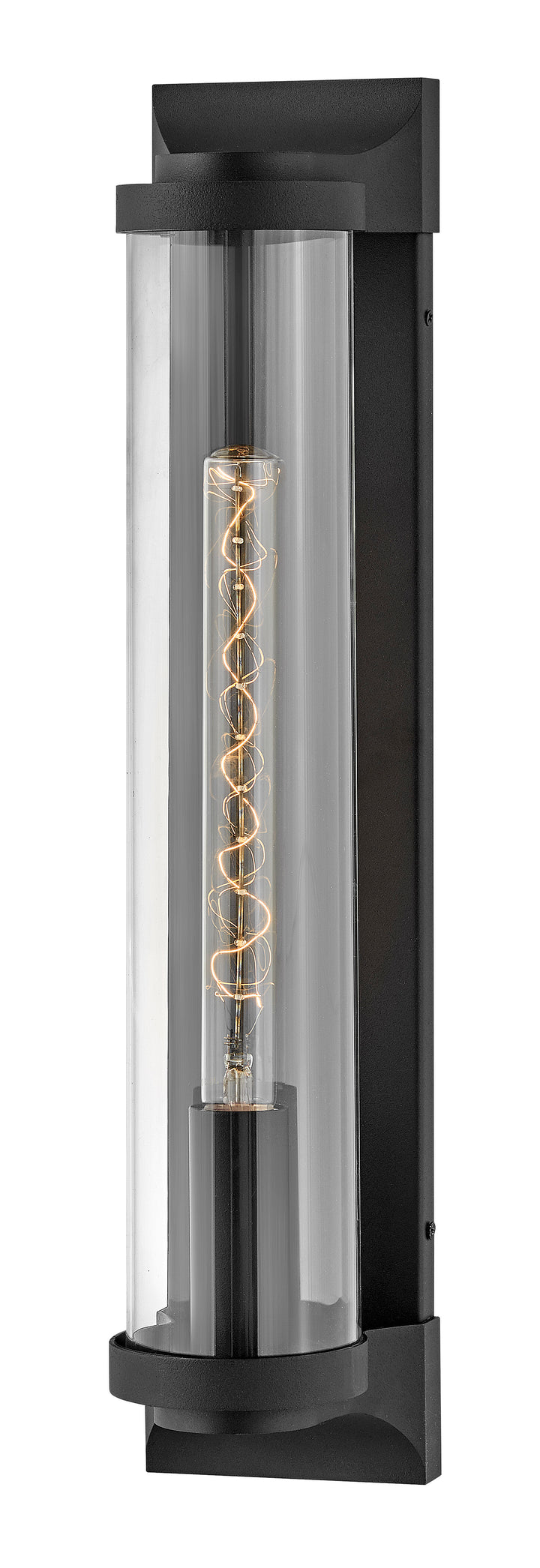 Hinkley Pearson Outdoor Wall Light Medium Wall Sconce Textured Black 29064TK