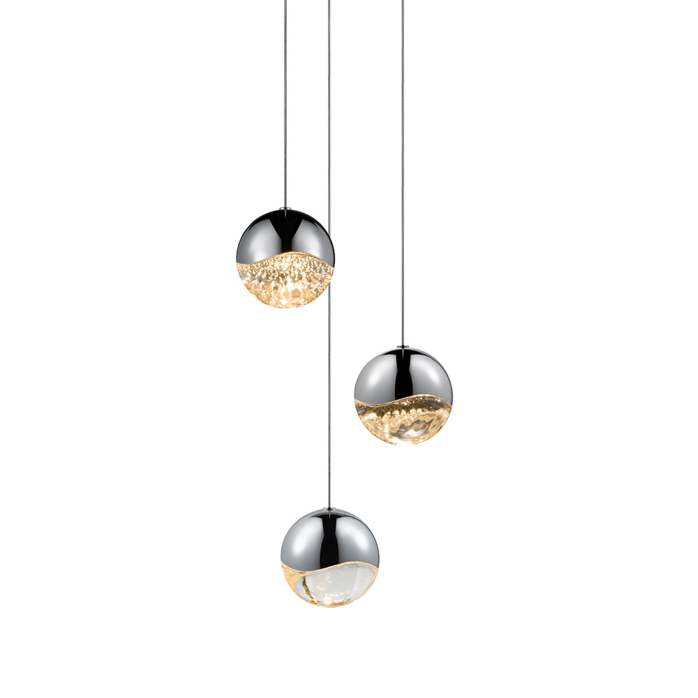 Sonneman Grapes® 3-Light Round Large LED Pendant