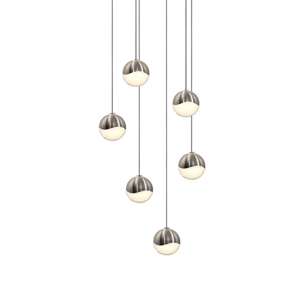 Sonneman Grapes® 6-Light Round Small LED Pendant