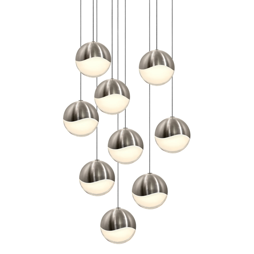 Sonneman Grapes® 9-Light Round Large LED Pendant