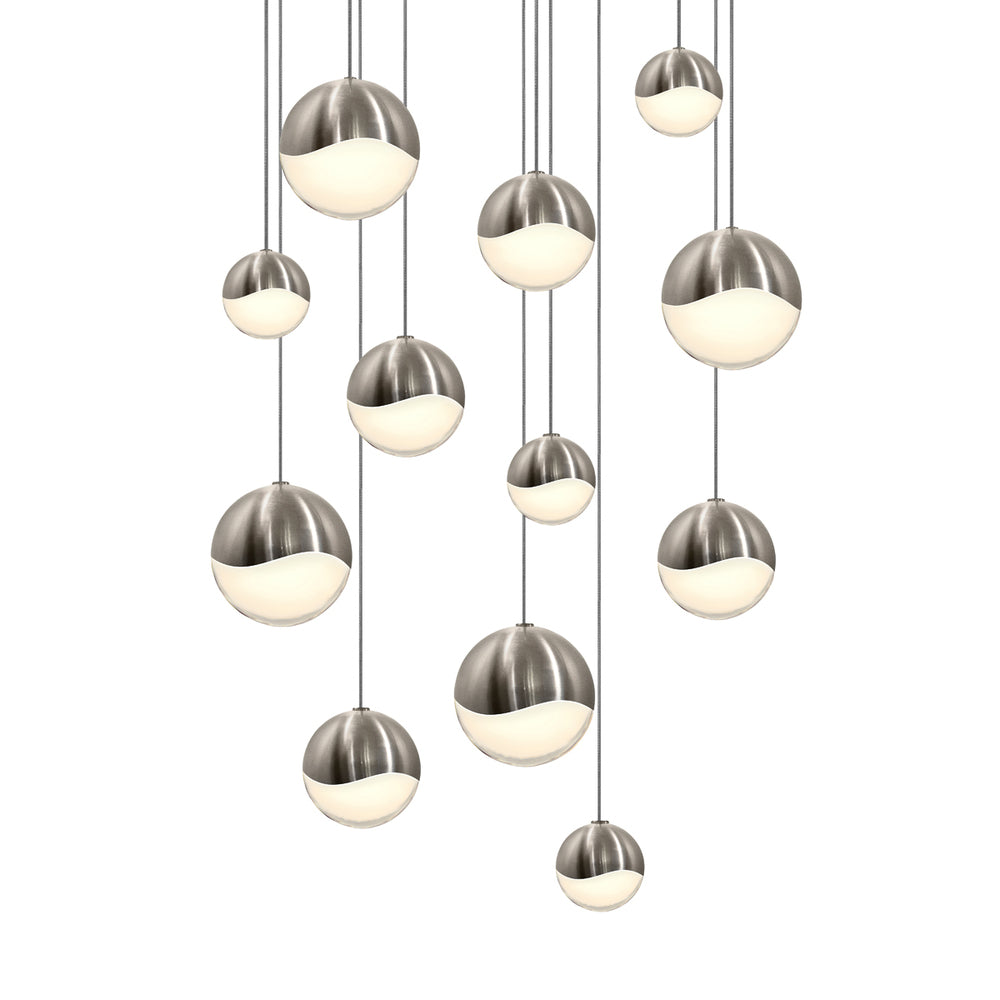 Sonneman Grapes® 12-Light Round Assorted LED Pendant