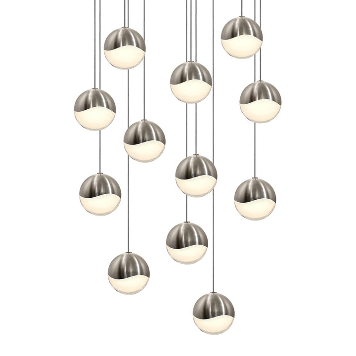 Sonneman Grapes® 12-Light Round Medium LED Pendant