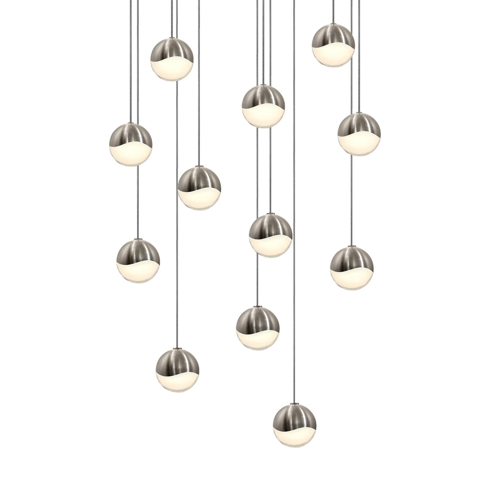 Sonneman Grapes® 12-Light Round Small LED Pendant