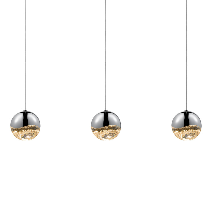 Sonneman Grapes® 3-Light Rectangle Large LED Pendant