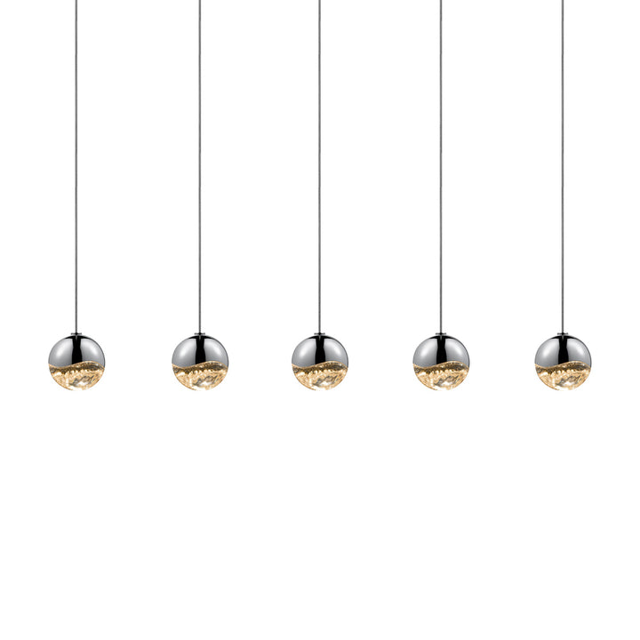 Sonneman Grapes® 5-Light Rectangle Small LED Pendant