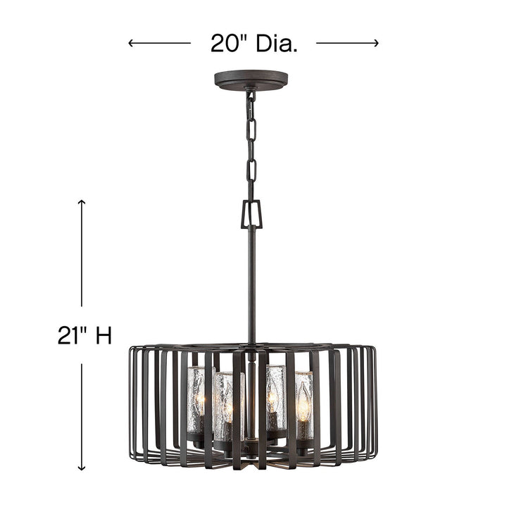 Hinkley Reid Outdoor Hanging Light