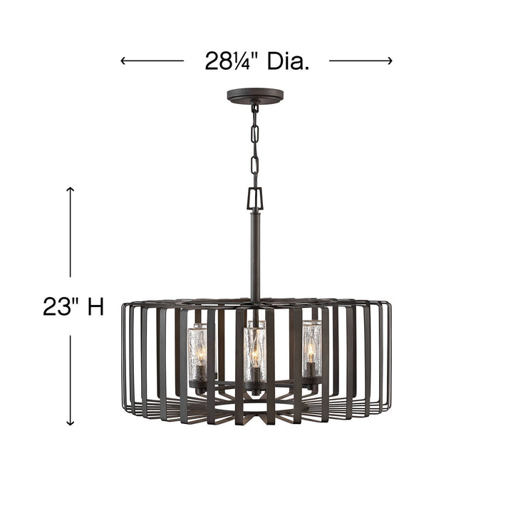 Hinkley Reid Outdoor Chandelier