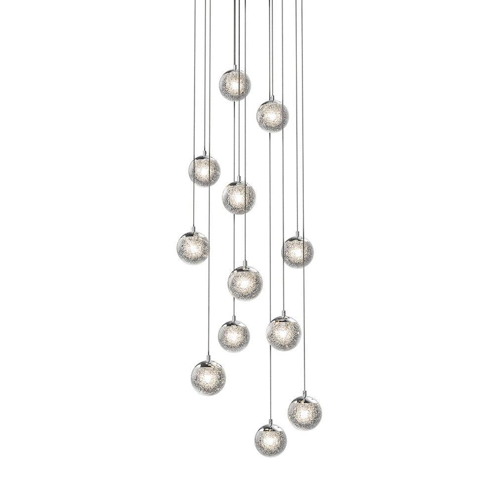 Sonneman Champagne Bubbles 12-Light Round LED Pendant