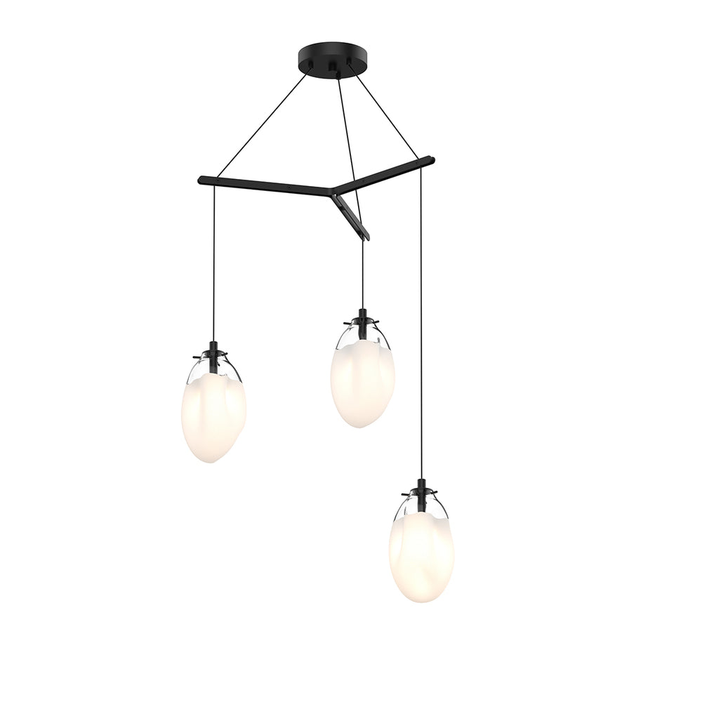 Sonneman Liquid 3-Light Tri-Spreader LED Pendant