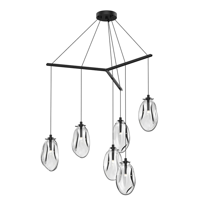 Sonneman 6-Light Tri-Spreader LED Pendant Pendants Sonneman   