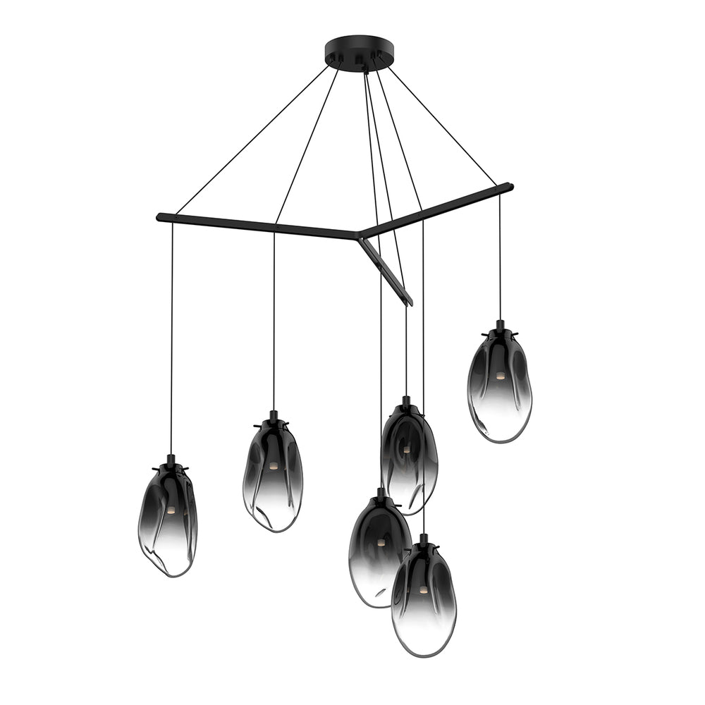 Sonneman 6-Light Tri-Spreader LED Pendant Pendants Sonneman   