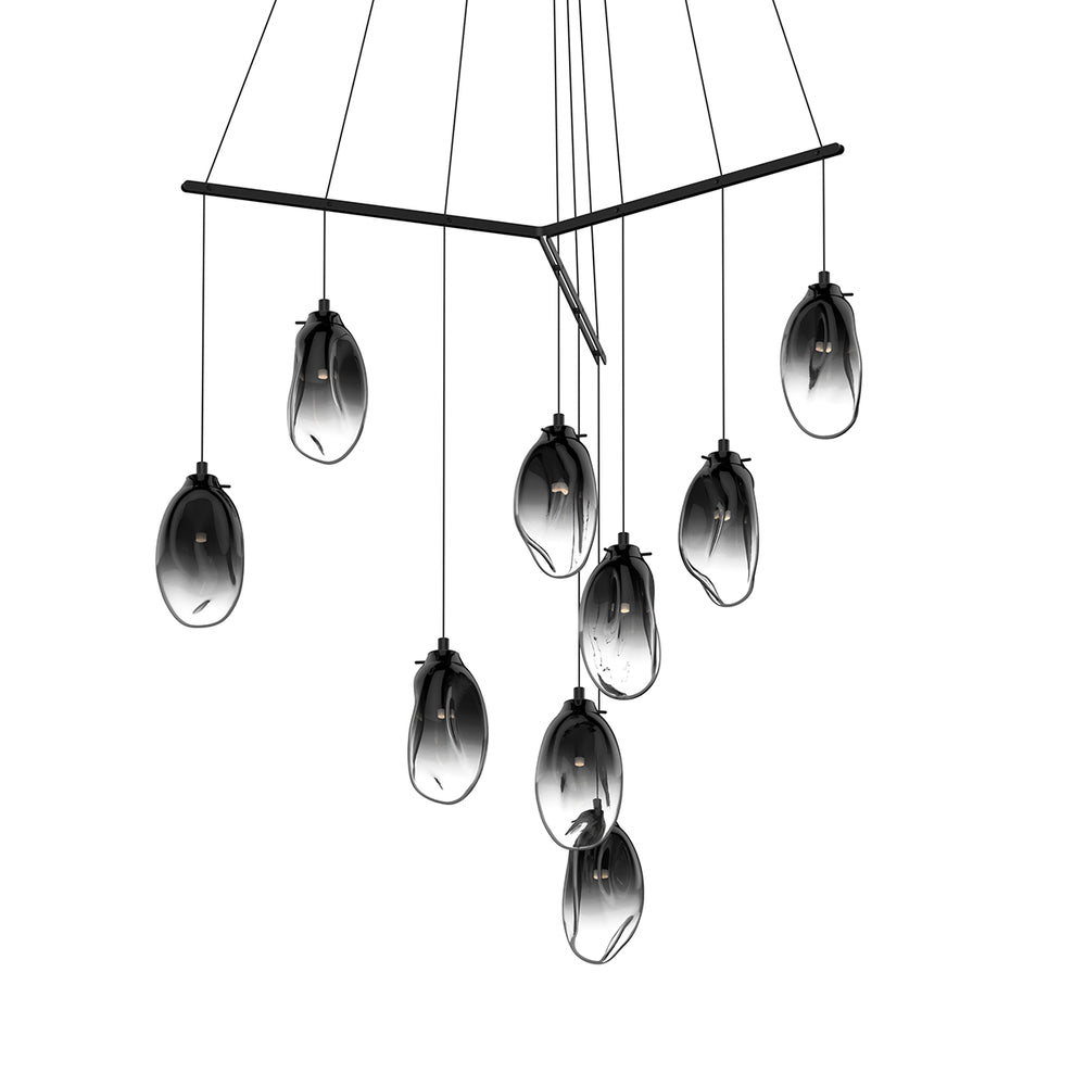 Sonneman 9-Light Tri-Spreader LED Pendant Pendants Sonneman   