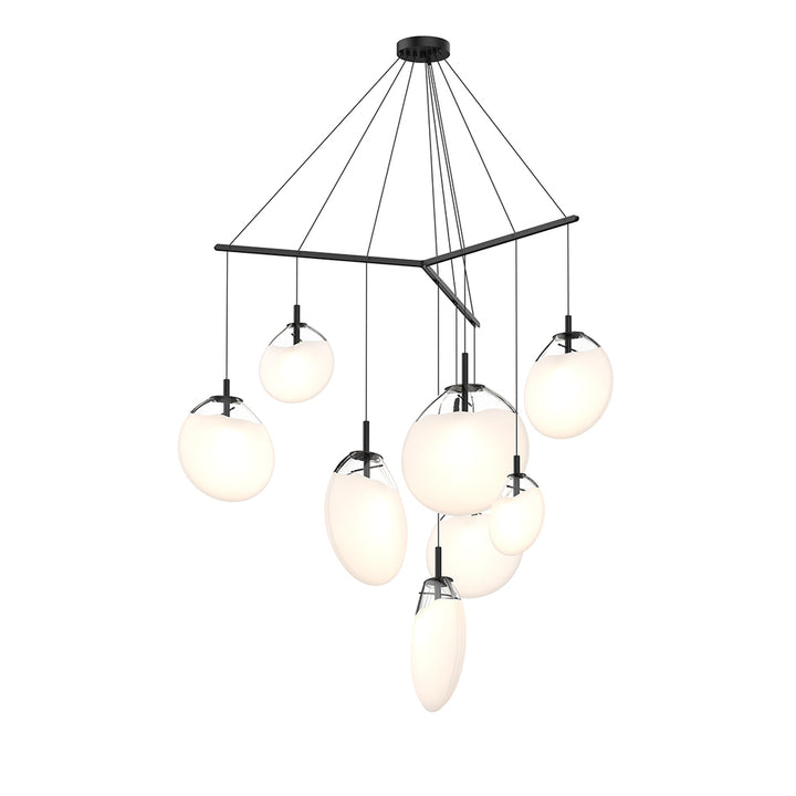 Sonneman Cantina 9-Light Tri-Spreader LED Pendant