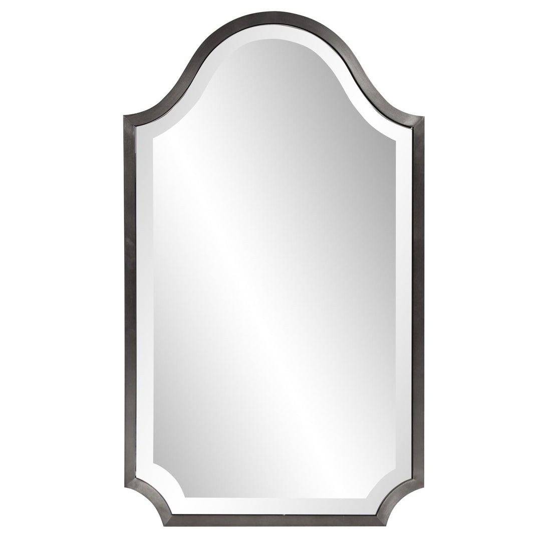 Howard Elliott Bosworth Brushed Titanium Shield Mirror