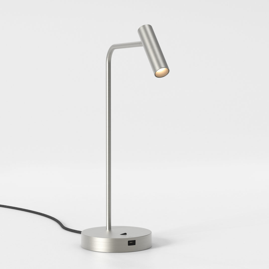 Astro Lighting Enna Desk USB C - Matt Nickel
