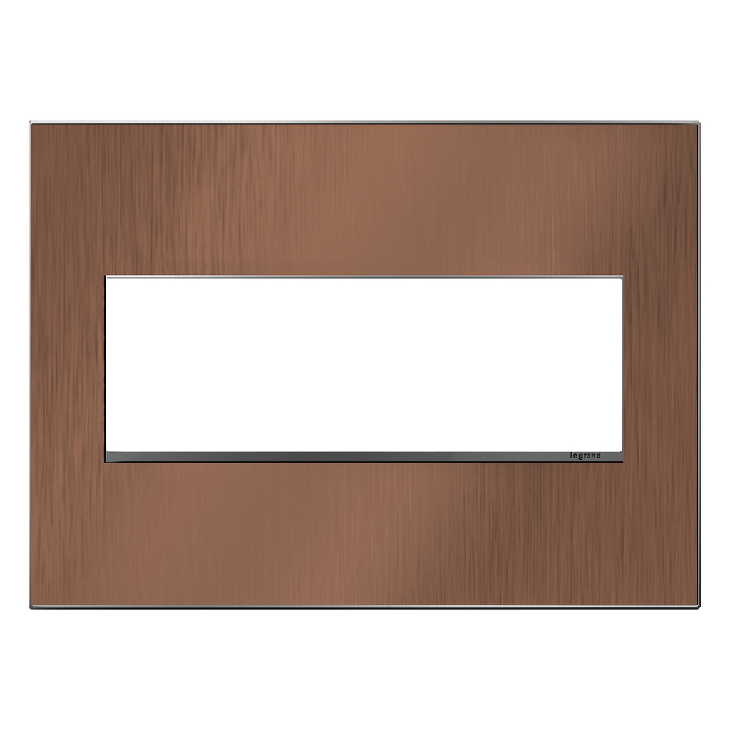 Legrand adorne Copper 3-Gang wall plate