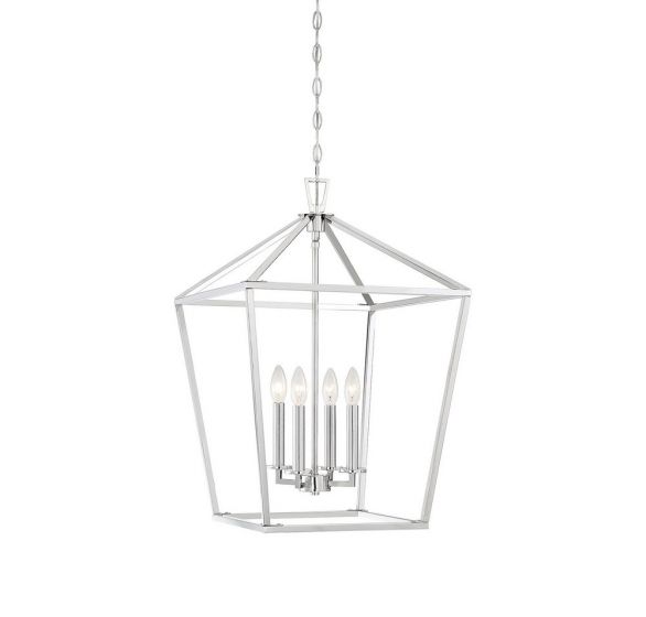 Savoy House Townsend Pendant Pendants Savoy House Chrome/Polished Nickel 17x17x26