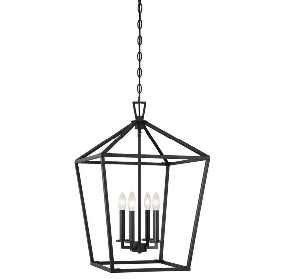 Savoy House Townsend Pendant Pendants Savoy House Black 17x17x26