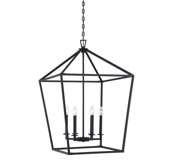 Savoy House Townsend Pendant Pendants Savoy House Black 24x24x36.5