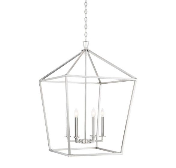 Savoy House Townsend Pendant Pendants Savoy House Satin Nickel 24x24x36.5