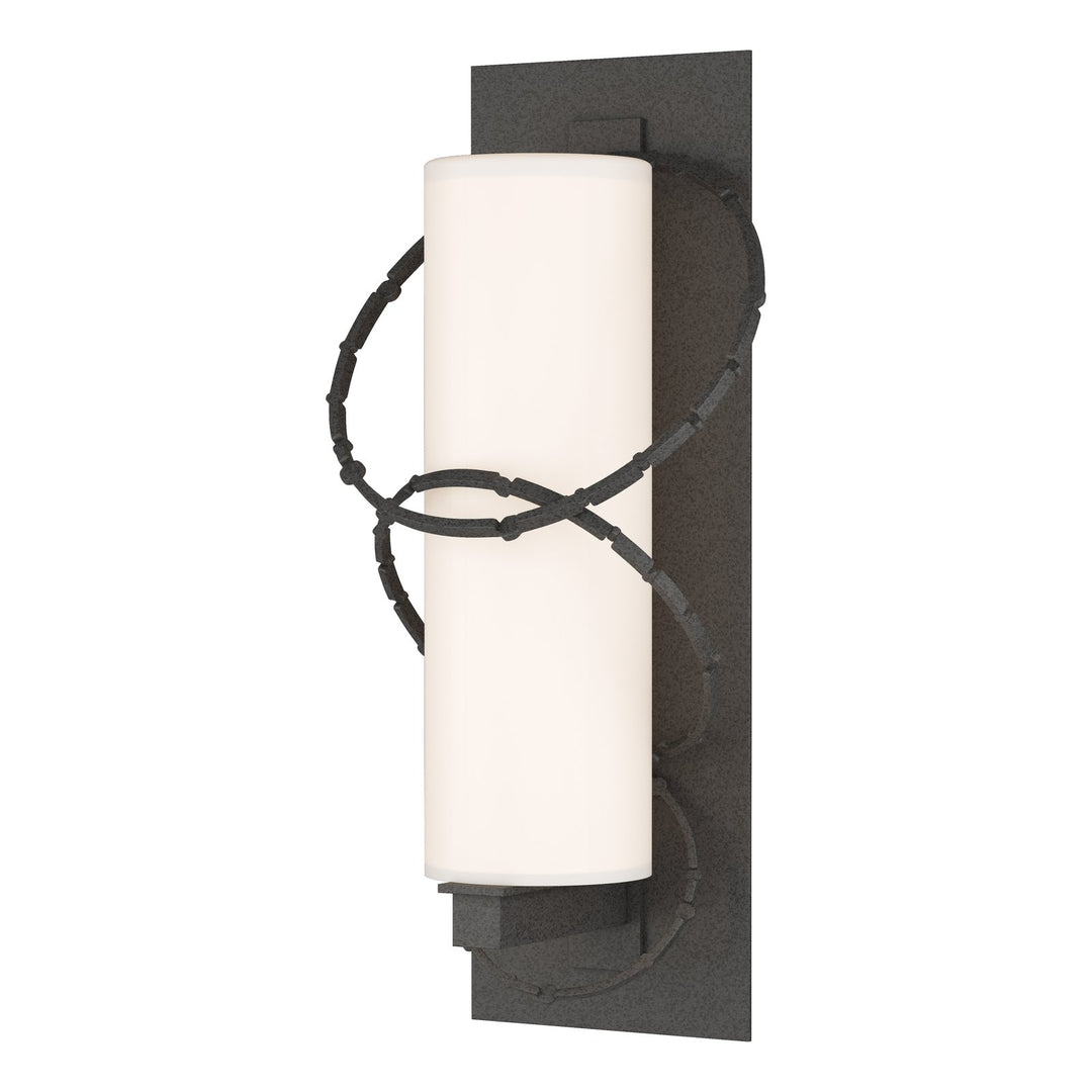 Hubbardton Forge Olympus Large Outdoor Sconce Outdoor Wall Lights Hubbardton Forge Coastal Natural Iron