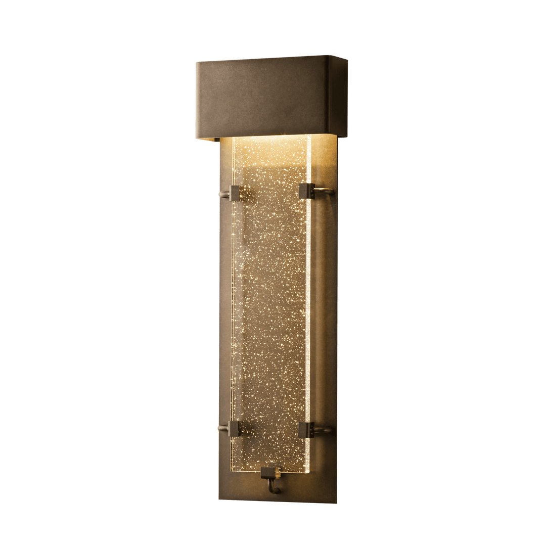 Hubbardton Forge Ursa Large LED Outdoor Sconce Outdoor Wall Lights Hubbardton Forge Coastal Dark Smoke  