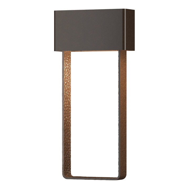 Hubbardton Forge Quad Large Dark Sky Friendly LED Outdoor Sconce Outdoor Wall Lights Hubbardton Forge Coastal Bronze