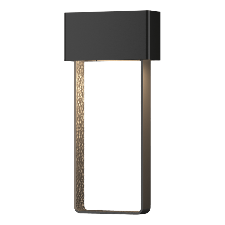 Hubbardton Forge Quad Large Dark Sky Friendly LED Outdoor Sconce Outdoor Wall Lights Hubbardton Forge Coastal Black