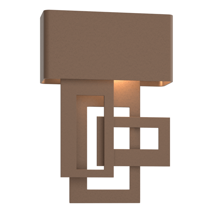 Hubbardton Forge Left Collage Small Dark Sky Friendly LED Outdoor Sconce Outdoor Wall Lights Hubbardton Forge Coastal Bronze  