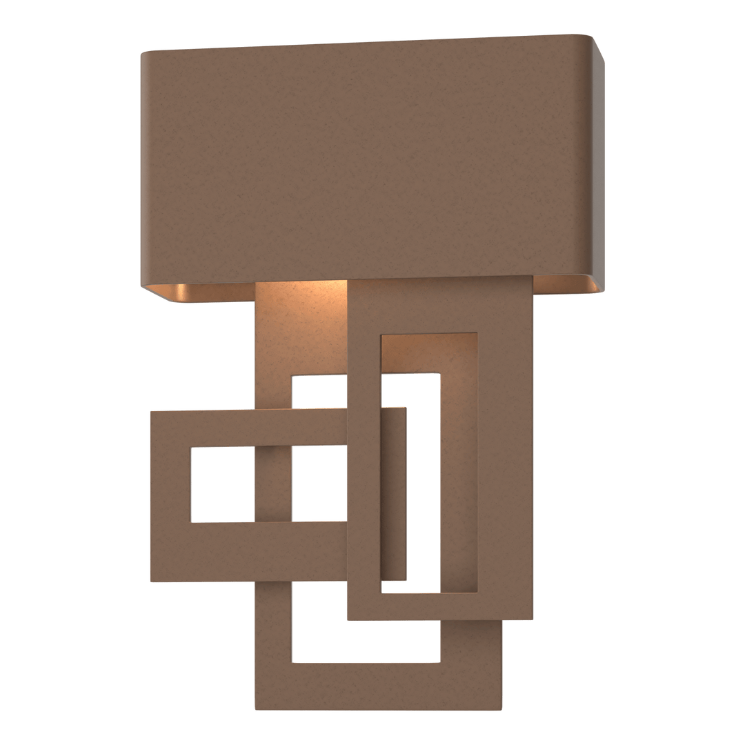 Hubbardton Forge Right Collage Small Dark Sky Friendly LED Outdoor Sconce Outdoor Wall Lights Hubbardton Forge Coastal Bronze  