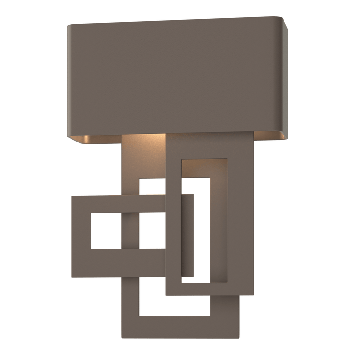 Hubbardton Forge Right Collage Small Dark Sky Friendly LED Outdoor Sconce Outdoor Wall Lights Hubbardton Forge Coastal Dark Smoke  