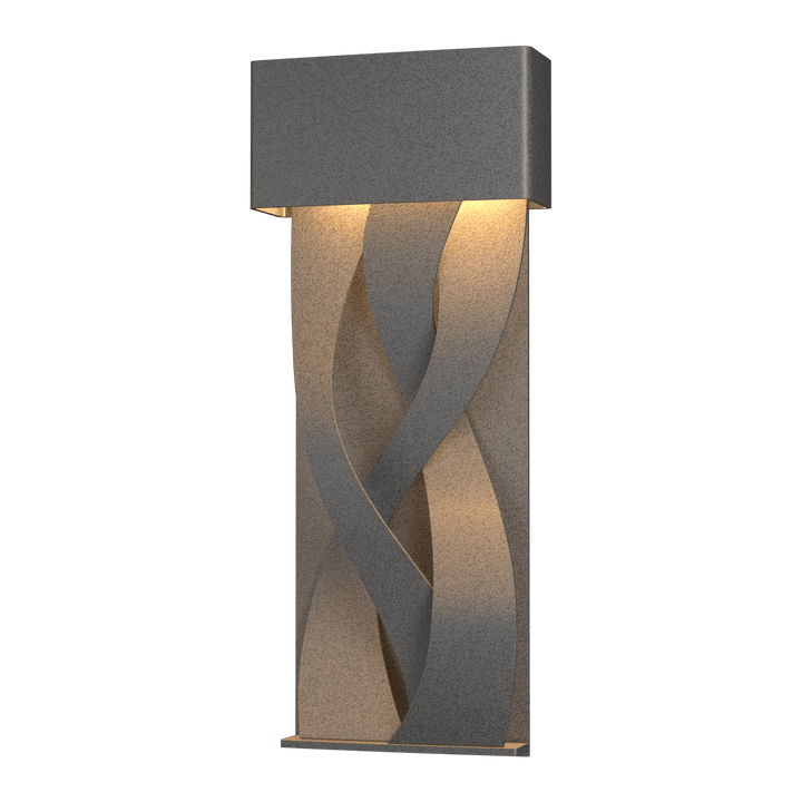 Hubbardton Forge Tress Small Dark Sky Friendly LED Outdoor Sconce Outdoor Wall Lights Hubbardton Forge Coastal Natural Iron  