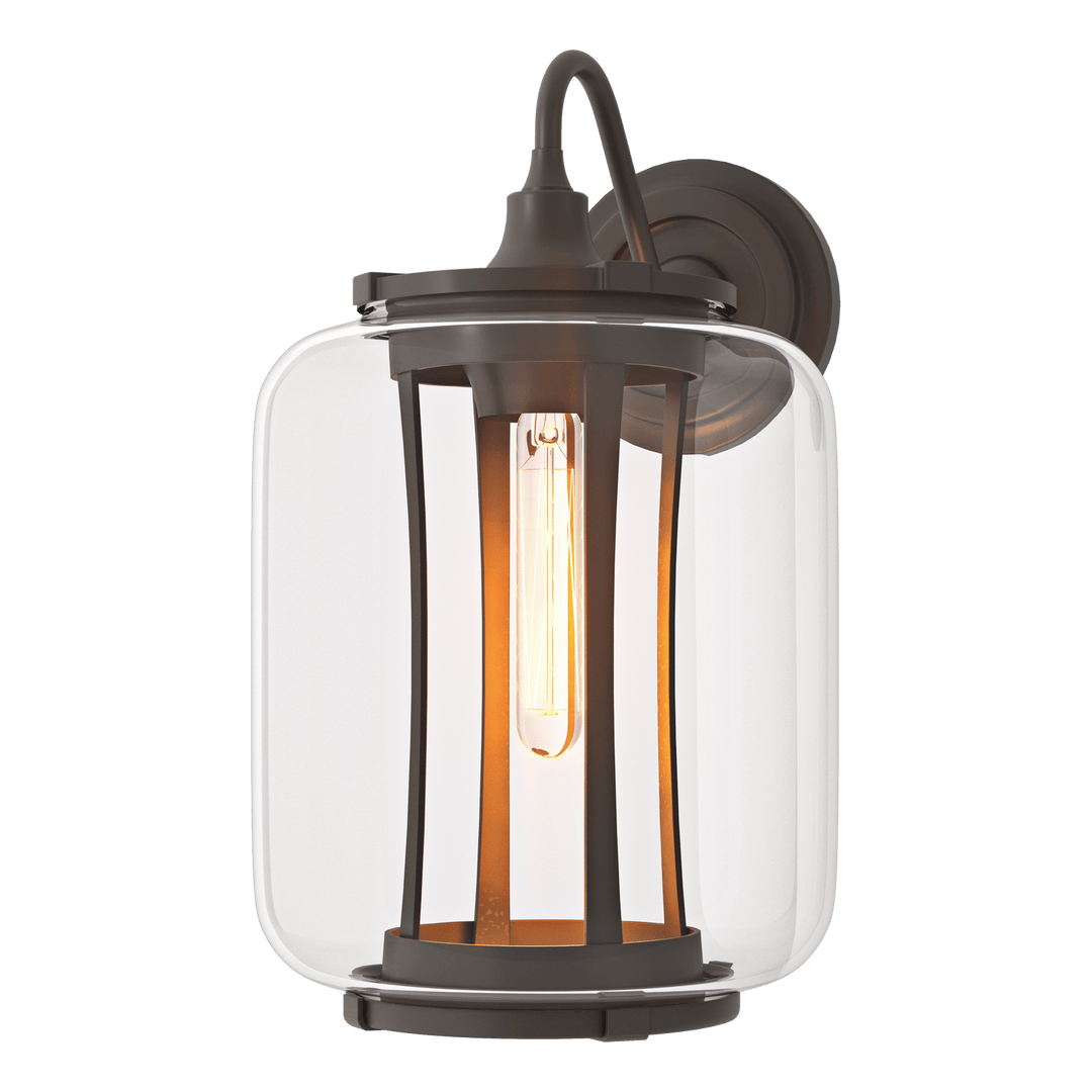 Hubbardton Forge Fairwinds Large Outdoor Sconce Outdoor Wall Lights Hubbardton Forge Coastal Dark Smoke