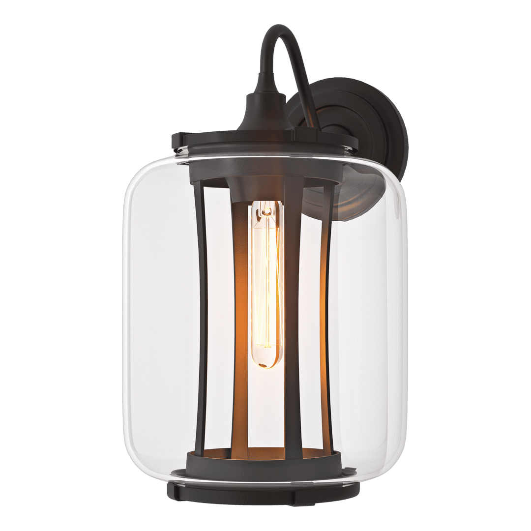 Hubbardton Forge Fairwinds Large Outdoor Sconce Outdoor Wall Lights Hubbardton Forge Coastal Black